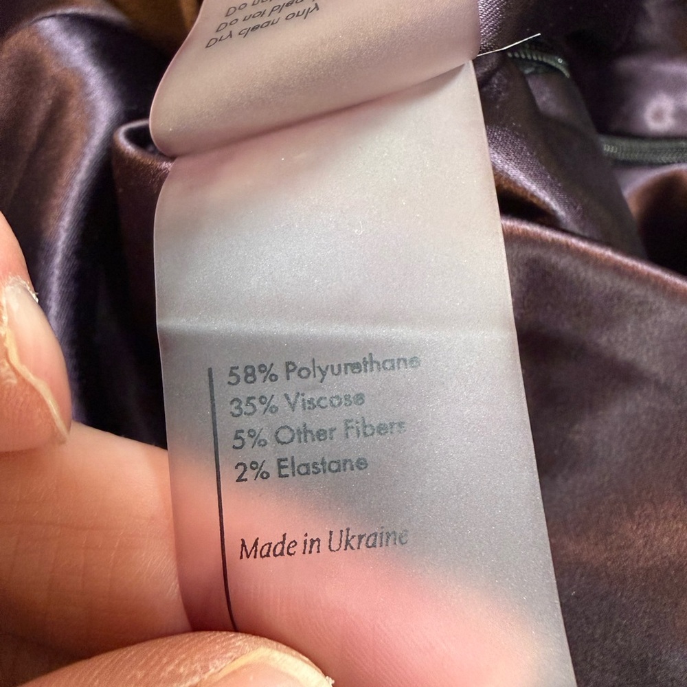Cult Naked Satin Mini Skirt Xs Y2k Minimalist Slip Skirt Night Out Chic Blogger — image 7 of 8